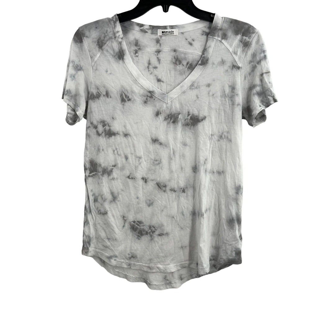 LAMade V Neck Tie Dye Tee XS New